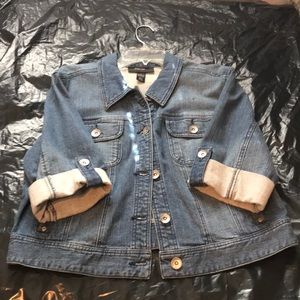 Women’s waist length Blue Jean Jacket
